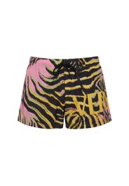 Shorts Mare In Nylon Con Logo