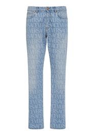 Jeans In Denim Di Cotone Monogram