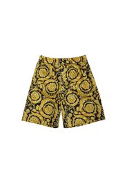 Shorts In Popeline Di Cotone Stampato