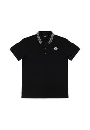 Embroidered Cotton Piquet  Polo T-shirt