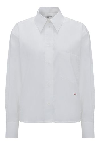 Camicia Oversize Mens In Popeline Di Cotone