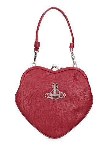 Borsa Belle Heart Frame In Similpelle