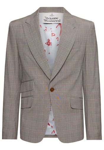 Blazer In Cotone Principe Di Galles