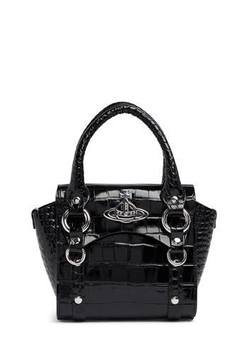 Mini Betty Chain Embossed Leather Bag