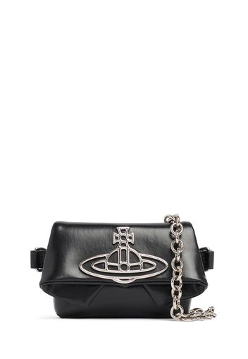 Borsa Mini Courtney Chain In Pelle Morbida