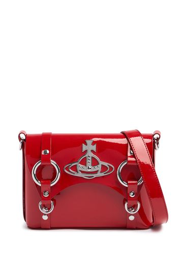 Kim Patent Leather Crossbody Bag