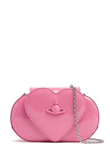 Borsa Jonny Heart Flap In Vernice