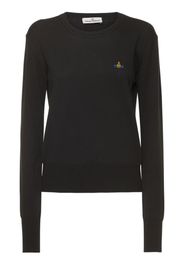 Maglia Bea In Cotone E Cashmere Con Logo