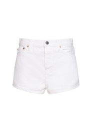 Shorts In Denim Di Cotone