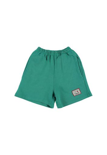 Shorts Brand In Cotone Organico