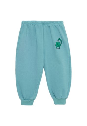 Pantaloni In Felpa Di Misto Cotone Organico