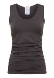 Tank Top Modellante In Techno Stretch