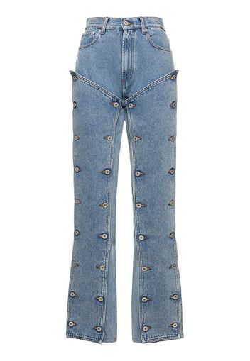 Jeans Dritti In Denim