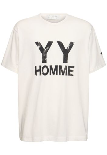 T-shirt Yyh In Cotone Con Stampa