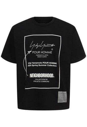 T-shirt Neighborhood X Yohji In Cotone