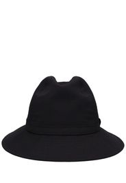 Cappello Fedora In Gabardina Di Lana