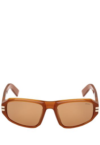 Squared Sunglasses W/ Lanyard