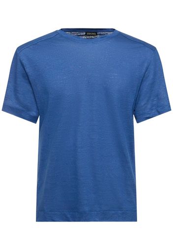 Pure Linen Jersey T-shirt