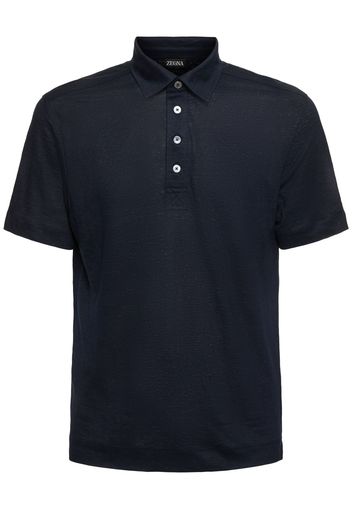 Pure Linen Polo