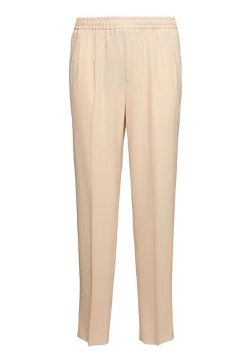 Pantaloni Sartoriali Regular Fit In Misto Lana