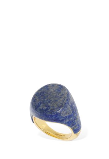 Calibrated Stone Signet Ring