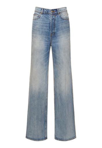 Jeans Larghi Dritti Luminosity In Denim