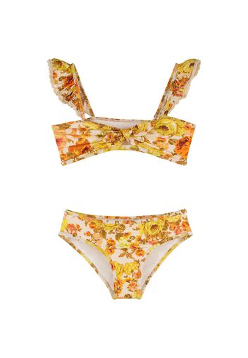 Floral Print Lycra Bikini