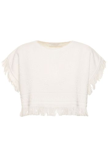 Crop Top Alight In Cotone