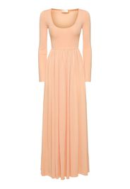 Natura Scoop Neck Maxi Dress