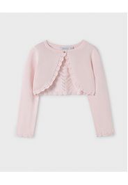 Bolerino Abel & Lula rosa cipria in viscosa tricot