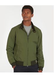 Giacca bomber Barbour Royston verde in tessuto impermeabile