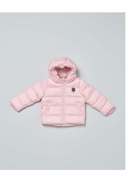 Piumino Blauer rosa imbottito e trapuntato con cappuccio fisso