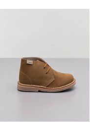 Polacchino color cammello in pelle scamosciata