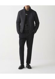 Piumino senza cappuccio Colmar Originals nero in nylon crinkle imbottito in piuma