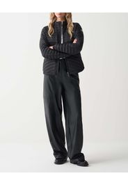 Piumino sfiancato nero Colmar Originals con imbottitura leggera in piuma naturale e colletto in piedi