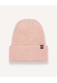 Berretto rosa Colmar Originals a coste in misto lana con inserti in lurex