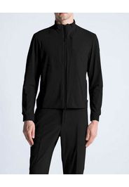 Giubbino Duno nero in leggero tessuto tecnico elasticizzato impermeabile