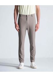 Pantalone chino Duno in tessuto tecnico bi-stretch color mastice