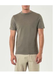 T-shirt mezza manica Impure fango in micro piquet di cotone stretch
