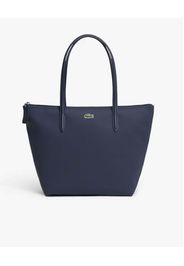 Shopping bag piccola L.12.12 Concept Lacoste in mini piquè blu