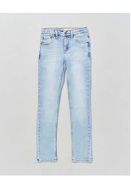 Jeans 510 skinny in cotone stretch a lavaggio chiaro bleach wash