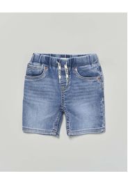 Bermuda Levi's in denim a lavaggio chiaro stone washed con coulisse