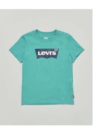 T-shirt Levi's verde petrolio a maniche corte con logo batwing blu