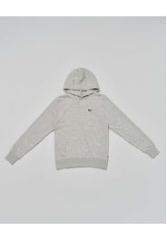 Felpa Levi's grigio melange con cappuccio e mini logo batwing