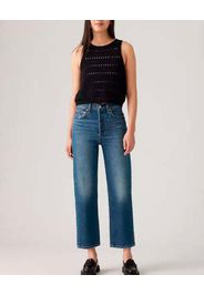 Jeans Levi's® Ribcage blu stone washed in cotone stretch