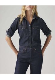 Camicia Iconic Western Levi's in denim blu scuro