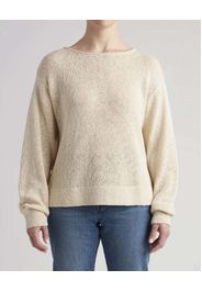 Maglia girocollo Laetitia Boucle Levi's color panna in cotone