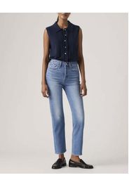 Jeans Wedgie Straight Levi's super stone washed a taglio dritto