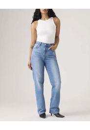 Jeans Ribcage Full Length Levi's lavaggio chiaro super stone washed