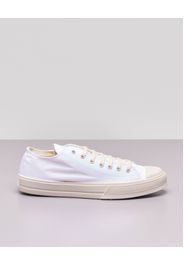 Sneakers bianche in tela di cotone